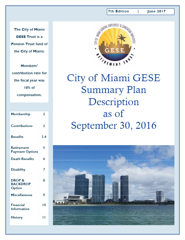 2016 SUMMARY PLAN DESCRIPTION