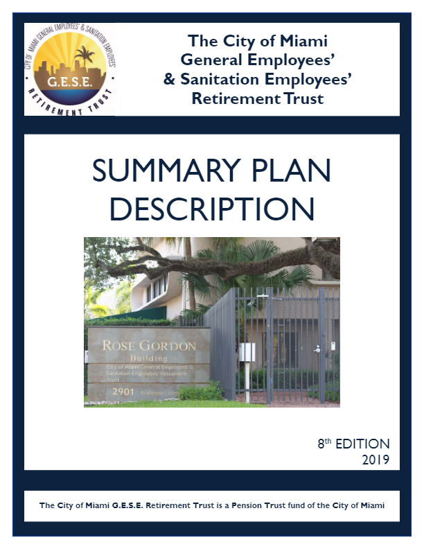 Summary Plan Description - 2019