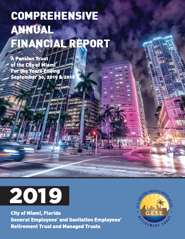 2019 - Comprehensive Annual Financial report
