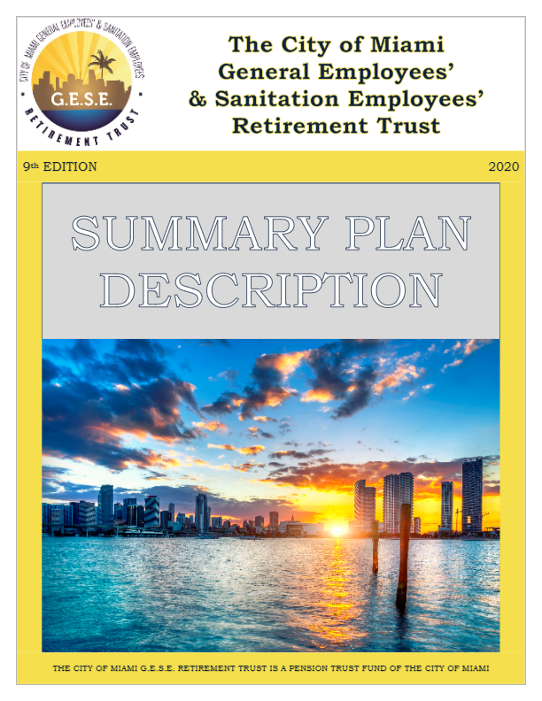 FINAL 2020 Summary Plan Description