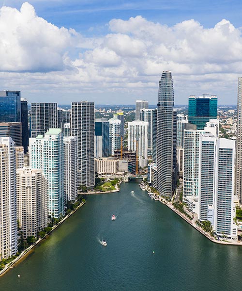 GESE Miami Skyline during the day